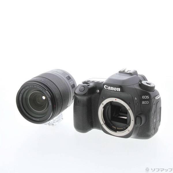 〔中古〕Canon(キヤノン) EOS 80D EF-S18-135 IS USM レンズキット〔276-ud〕 | 