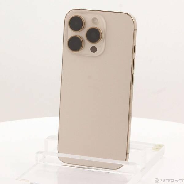 〔中古〕Apple(アップル) iPhone16 Pro 512GB デザートチタニウム MYN63J／A SIMフリー〔198-ud〕 | 