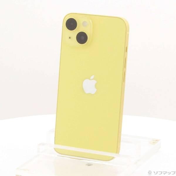 〔中古〕Apple(アップル) iPhone14 256GB イエロー MR3R3J／A SIMフリー〔198-ud〕 | 