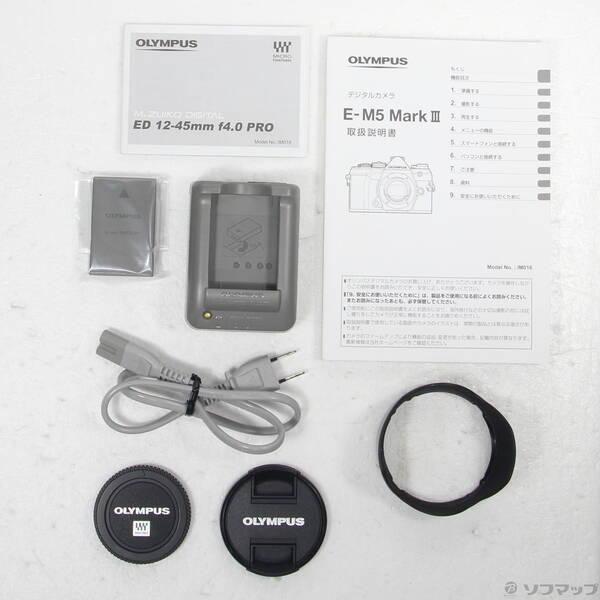 〔中古〕OLYMPUS(オリンパス) OM-D E-M5 Mark III 12-45mm F4.0 PROキット シルバー〔251-ud〕 |  | 05