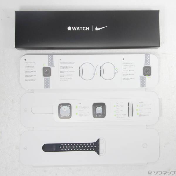 〔中古〕Apple(アップル) Apple Watch SE 第1世代 Nike GPS 44mm スペースグレイアルミニウムケース アンスラサイト／ブラックNikeスポーツバンド〔198-ud〕 |  | 04