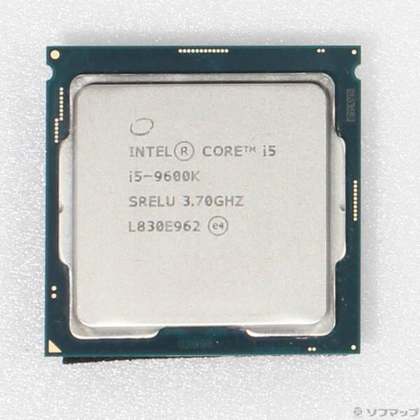〔中古〕intel(インテル) Core i5 9600K 〔3.7GHz／LGA 1151〕〔377-ud〕 | 