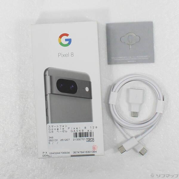 〔中古〕GOOGLE(グーグル) Google Pixel 8 128GB ヘーゼル GA048 au SIMフリー〔352-ud〕 |  | 04