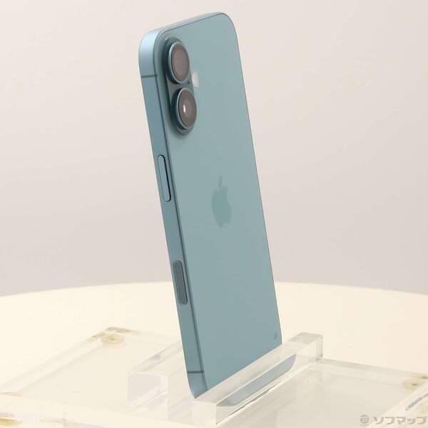 〔中古〕Apple(アップル) iPhone16 256GB ティール MYE13J／A SIMフリー〔297-ud〕 |  | 03