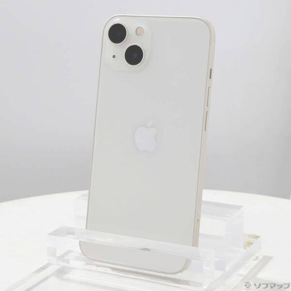 〔中古〕Apple(アップル) iPhone13 128GB スターライト MLND3J／A SIMフリー〔295-ud〕 | 