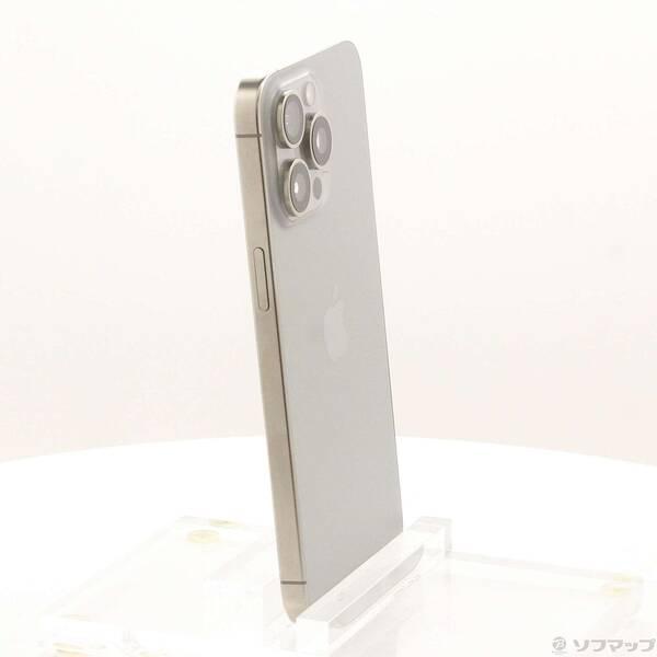 〔中古〕Apple(アップル) iPhone15 Pro Max 256GB ナチュラルチタニウム MU6R3J／A SIMフリー〔269-ud〕 |  | 03