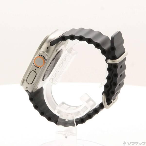〔中古〕Apple(アップル) Apple Watch Ultra GPS + Cellular 49mm チタニウムケース ミッドナイトオーシャンバンド〔352-ud〕 |  | 01