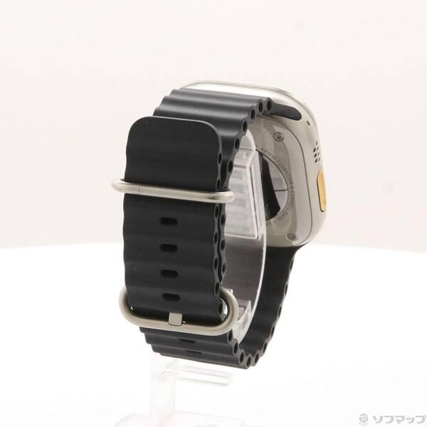 〔中古〕Apple(アップル) Apple Watch Ultra GPS + Cellular 49mm チタニウムケース ミッドナイトオーシャンバンド〔352-ud〕 |  | 02