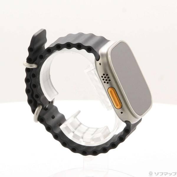 〔中古〕Apple(アップル) Apple Watch Ultra GPS + Cellular 49mm チタニウムケース ミッドナイトオーシャンバンド〔352-ud〕 |  | 03