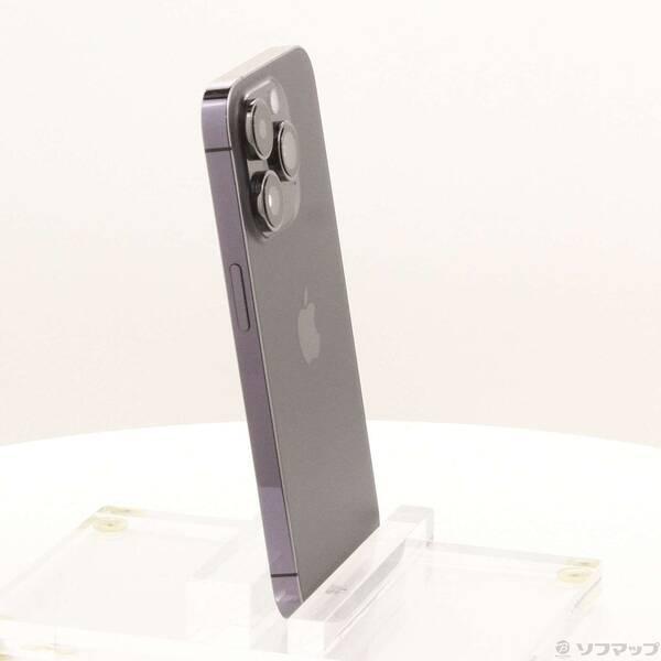 〔中古〕Apple(アップル) iPhone14 Pro 256GB ディープパープル MQ1E3J／A SIMフリー〔276-ud〕 |  | 03