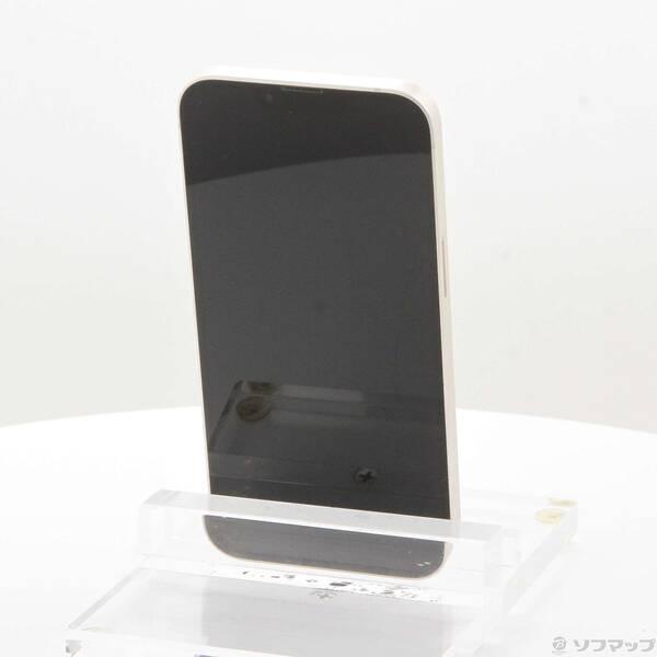 中古〕Apple(アップル) iPhone13 128GB スターライト MLND3J／A SIM