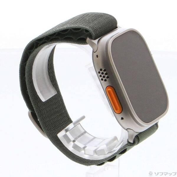〔中古〕Apple(アップル) Apple Watch Ultra GPS + Cellular 49mm チタニウムケース グリーンアルパインループ〔344-ud〕 |  | 03