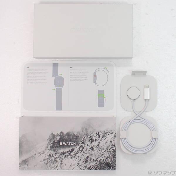 〔中古〕Apple(アップル) Apple Watch Ultra GPS + Cellular 49mm チタニウムケース グリーンアルパインループ〔344-ud〕 |  | 04