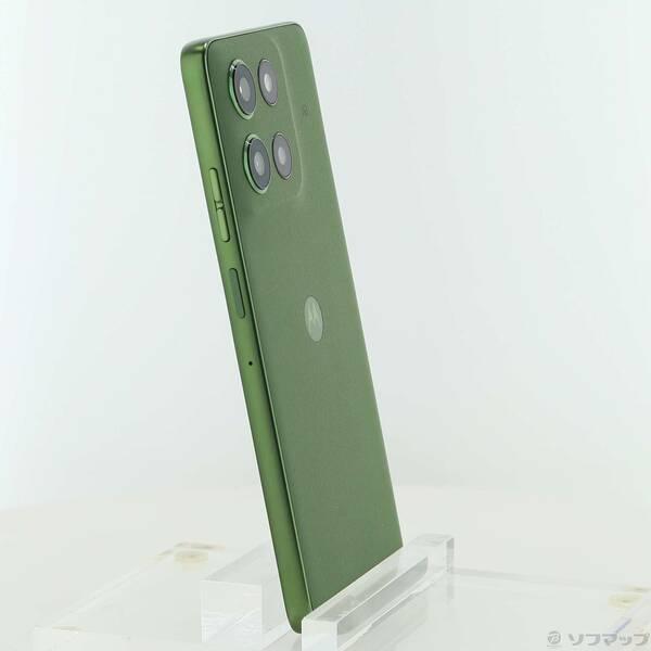 中古〕Motorola(モトローラ) moto g66j 5G 128GB ディルグリーン