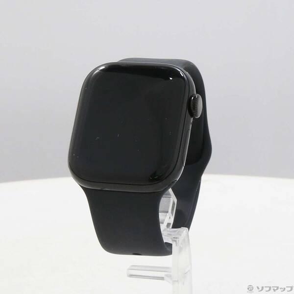 〔中古〕Apple(アップル) Apple Watch Series 10 GPS 42mm ジェットブラックアルミニウムケース ブラックスポーツバンド〔344-ud〕 | 