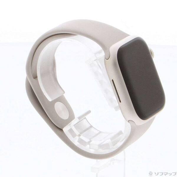 〔中古〕Apple(アップル) Apple Watch Series 8 GPS 41mm スターライトアルミニウムケース スターライトスポーツバンド〔344-ud〕 |  | 03