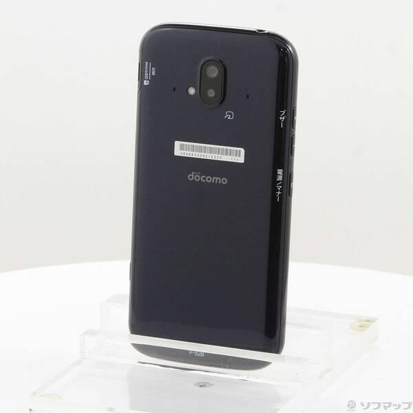 〔中古〕FCNT らくらくスマートフォン 64GB ネイビー F-52B docomo SIMフリー〔198-ud〕 | 