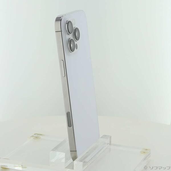 〔中古〕Apple(アップル) iPhone16 Pro Max 512GB ホワイトチタニウム MYWM3J／A SIMフリー〔377-ud〕 |  | 03