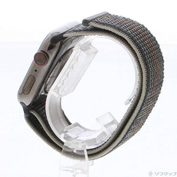 〔中古〕Apple(アップル) Apple Watch Series 8 GPS + Cellular 45mm グラファイトステンレススチールケース ミッドナイトスポーツループ〔352-ud〕 |  | 01