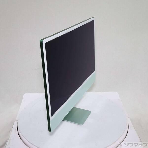 〔中古〕Apple(アップル) iMac 24-inch Late-2024 MWUY3J／A Apple M4 10コアCPU_10コアGPU 16GB SSD256GB グリーン 〔macOS v15.7.3〕〔258-ud〕 |  | 03