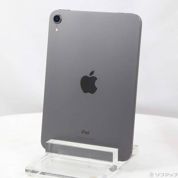 〔中古〕Apple(アップル) iPad mini 第6世代 64GB スペースグレイ MK7M3J／A Wi-Fi〔377-ud〕 | 