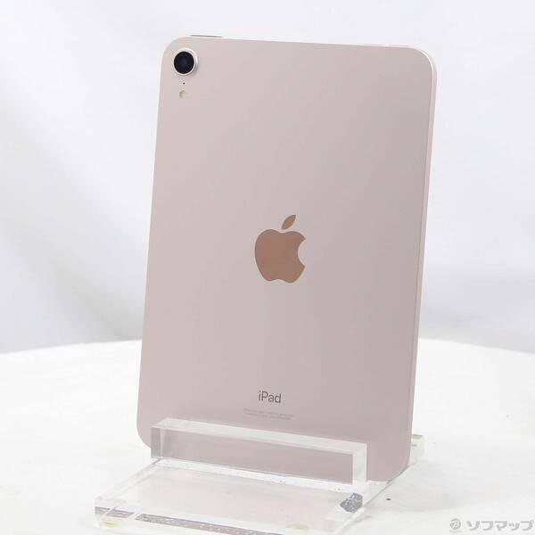 〔中古〕Apple(アップル) iPad mini 第6世代 64GB ピンク FLWL3J／A Wi-Fi〔377-ud〕 | 