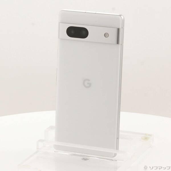 〔中古〕GOOGLE(グーグル) Google Pixel 7a 128GB スノー GA04274-JP docomo SIMフリー〔344-ud〕 | 