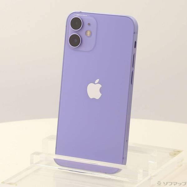 〔中古〕Apple(アップル) iPhone12 mini 128GB パープル MJQD3J／A SIMフリー〔305-ud〕 | 