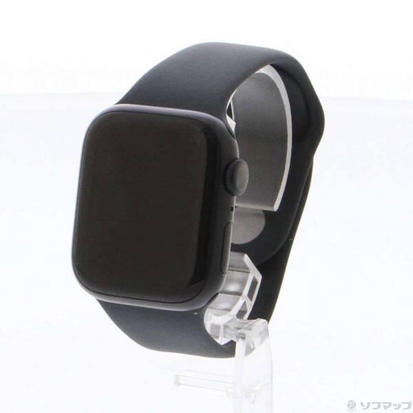 〔中古〕Apple(アップル) Apple Watch Series 9 GPS 41mm ミッドナイトアルミニウムケース ミッドナイトスポーツバンド〔352-ud〕 | 