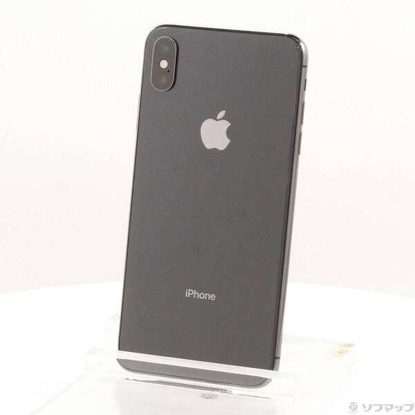 〔中古〕au iPhoneXS Max 256GB スペースグレイ MT6U2J／A SIMフリー〔276-ud〕 | 