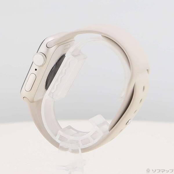 〔中古〕Apple(アップル) Apple Watch SE 第2世代 GPS 40mm スターライトアルミニウムケース スターライトスポーツバンド〔348-ud〕 |  | 01