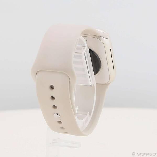 〔中古〕Apple(アップル) Apple Watch SE 第2世代 GPS 40mm スターライトアルミニウムケース スターライトスポーツバンド〔348-ud〕 |  | 02