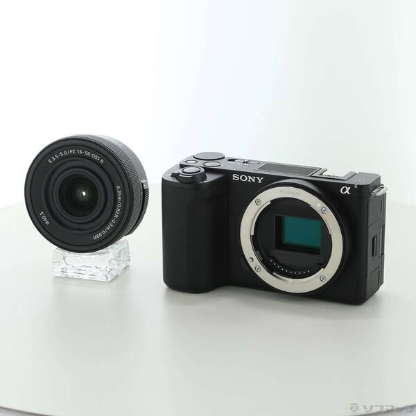 〔中古〕SONY(ソニー) VLOGCAM ZV-E10 II パワーズームレンズキット ブラック ZV-E10M2K B〔349-ud〕 | 