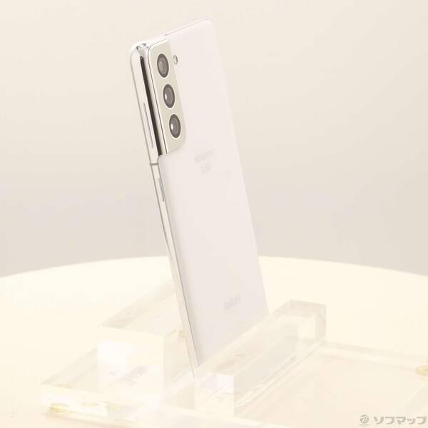 〔中古〕SAMSUNG(サムスン) Galaxy S21 5G 256GB ファントムホワイト SC-51B docomoロック解除SIMフリー〔276-ud〕 |  | 03