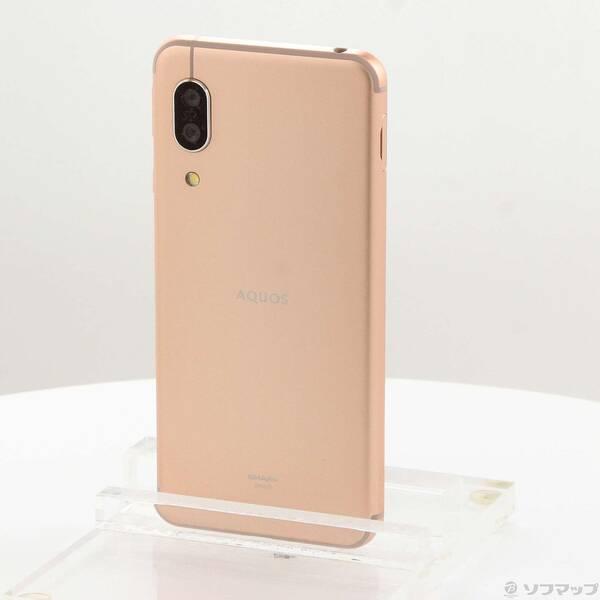 〔中古〕SHARP(シャープ) AQUOS sense3 64GB ライトカッパー SHV45 auロック解除SIMフリー〔344-ud〕 | 
