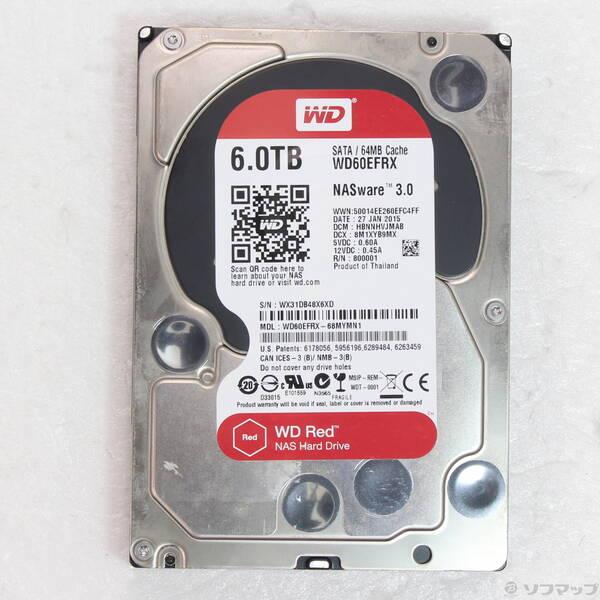 〔中古〕Western Digital WD60EFRX〔262-ud〕 | 