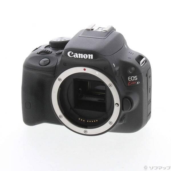 〔中古〕Canon(キヤノン) EOS Kiss X7 ボディ ブラック〔344-ud〕 | 