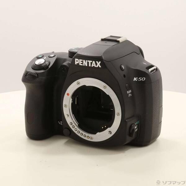 〔中古〕PENTAX(ペンタックス) K-50 ブラック ボディ (1628万画素／SDXC)〔262-ud〕 | 