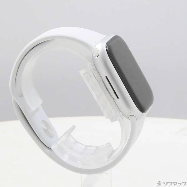 〔中古〕Apple(アップル) Apple Watch Series 8 GPS 41mm シルバーアルミニウムケース ホワイトスポーツバンド〔349-ud〕 |  | 03