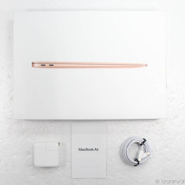 〔中古〕〔展示品〕 MacBook Air 13.3-inch Late-2020 MGND3J／A Apple M1 8コアCPU_7コアGPU 8GB SSD512GB ゴールド 〔15.7 Sequoia〕〔276-ud〕 |  | 04