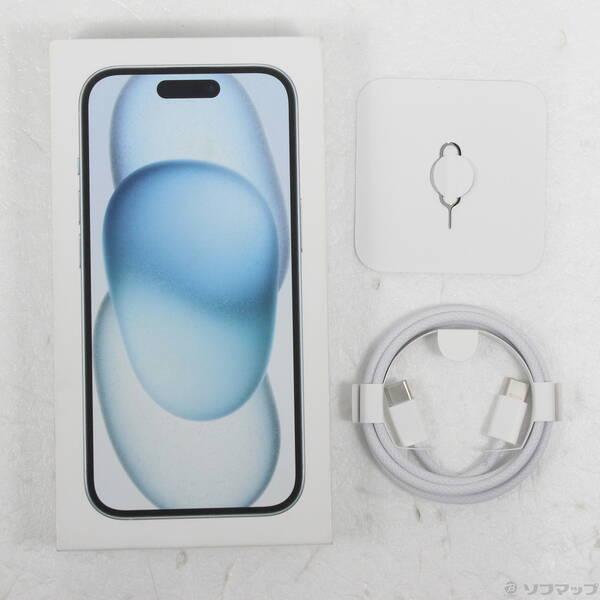 〔中古〕Apple(アップル) iPhone15 128GB ブルー 3M420J／A SIMフリー〔198-ud〕 |  | 04