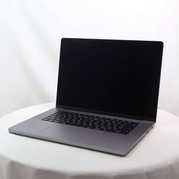 〔中古〕MacBook Pro 16.2-inch Late-2021 MK193J／A Apple M1 Pro 10コアCPU_16コアGPU 16GB SSD1TB スペースグレイ 〔15.3 Sequoia〕〔348-ud〕 | 