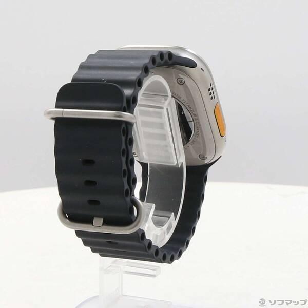 〔中古〕Apple(アップル) Apple Watch Ultra GPS + Cellular 49mm チタニウムケース ミッドナイトオーシャンバンド〔377-ud〕 |  | 02