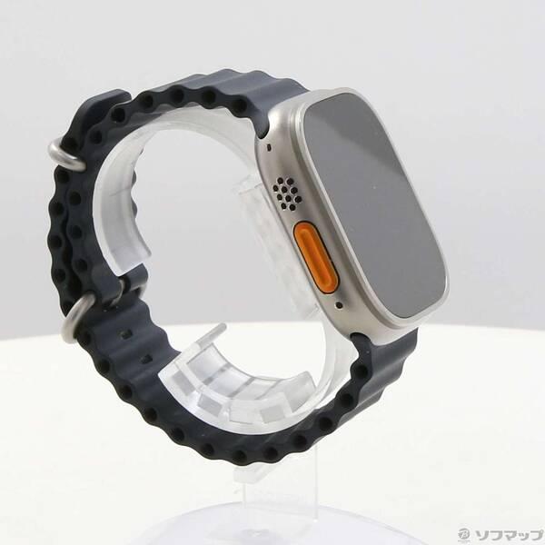 〔中古〕Apple(アップル) Apple Watch Ultra GPS + Cellular 49mm チタニウムケース ミッドナイトオーシャンバンド〔377-ud〕 |  | 03