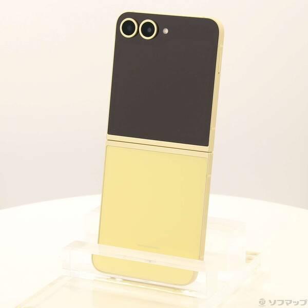 〔中古〕SAMSUNG(サムスン) Galaxy Z Flip6 256GB イエロー SM-F741QZYASJP SIMフリー〔258-ud〕 | 