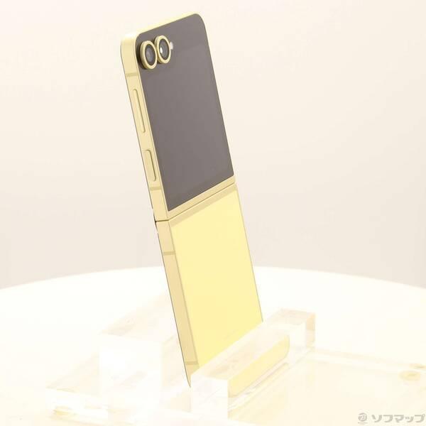 〔中古〕SAMSUNG(サムスン) Galaxy Z Flip6 256GB イエロー SM-F741QZYASJP SIMフリー〔258-ud〕 |  | 03