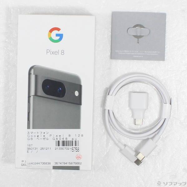 〔中古〕GOOGLE(グーグル) Google Pixel 8 128GB ヘーゼル GA048 au SIMフリー〔198-ud〕 |  | 04