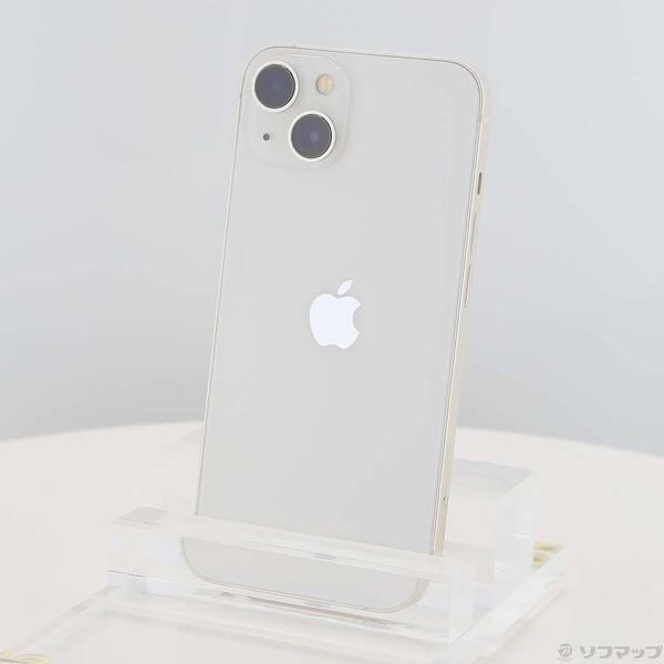 〔中古〕Apple(アップル) iPhone13 128GB スターライト MLND3J／A SIMフリー〔348-ud〕 | 