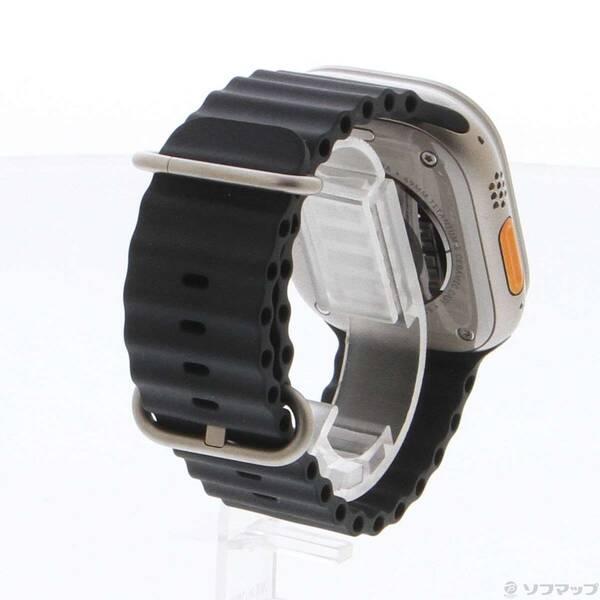 〔中古〕Apple(アップル) Apple Watch Ultra GPS + Cellular 49mm チタニウムケース ミッドナイトオーシャンバンド〔344-ud〕 |  | 02