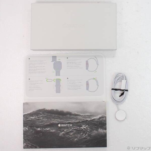 〔中古〕Apple(アップル) Apple Watch Ultra GPS + Cellular 49mm チタニウムケース ミッドナイトオーシャンバンド〔344-ud〕 |  | 04